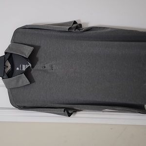 ALL IN MOTION Men's Grey Short Sleeve Polo Size XL